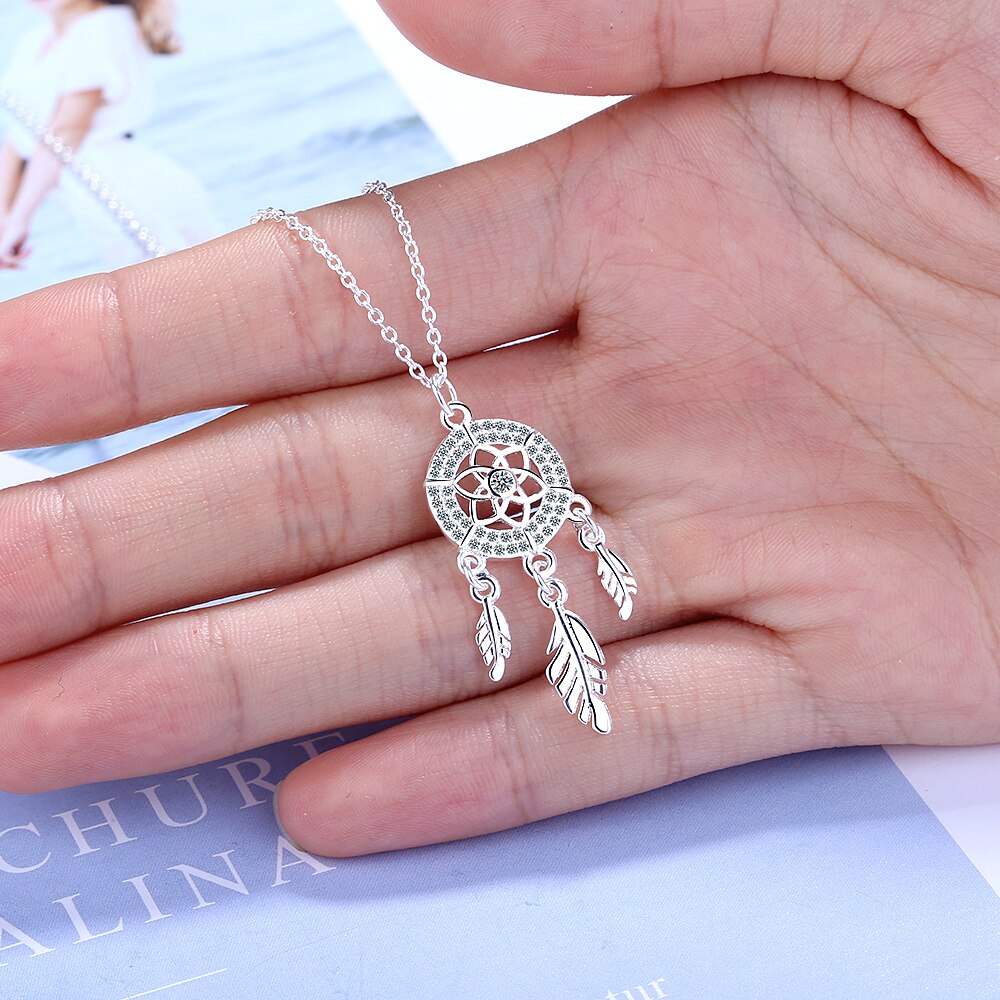 Necklace - dream catcher