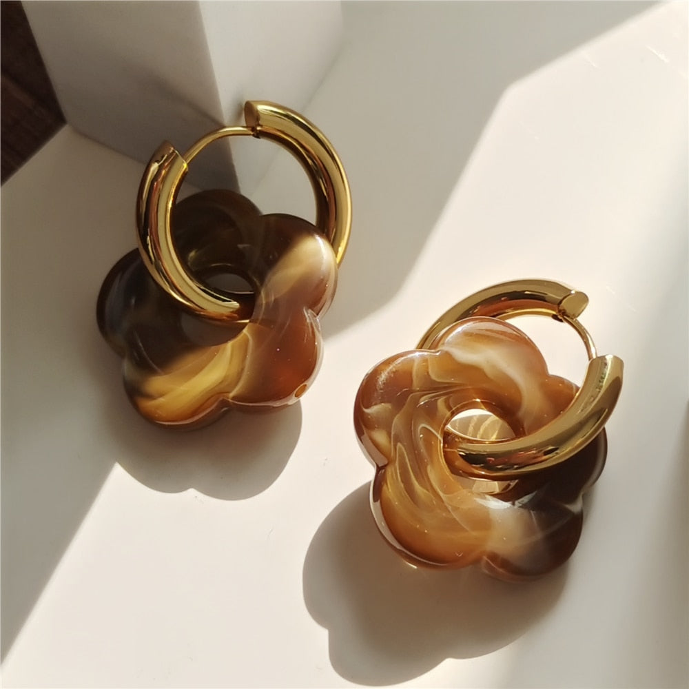 Acrylic earrings