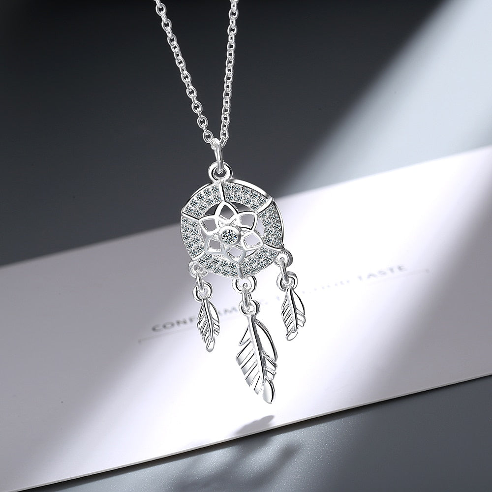Necklace - dream catcher