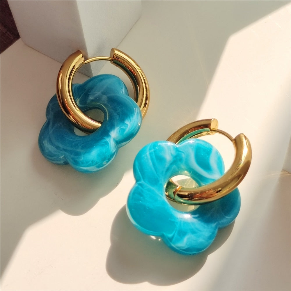 Acrylic earrings