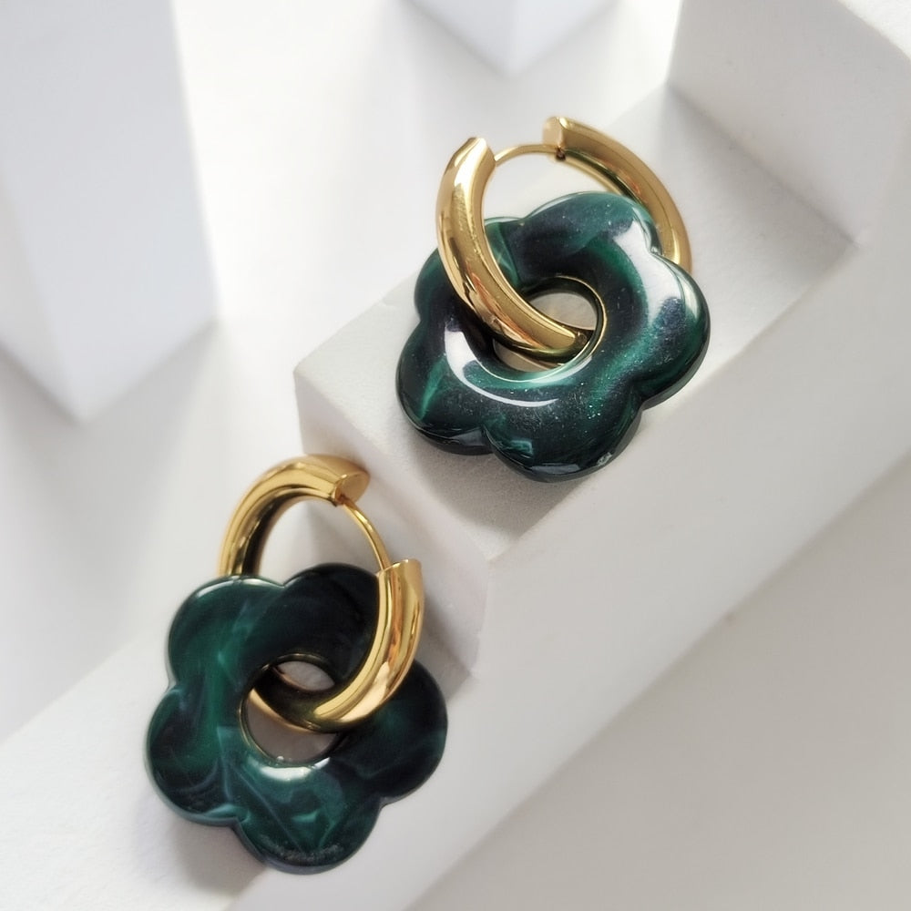 Acrylic earrings