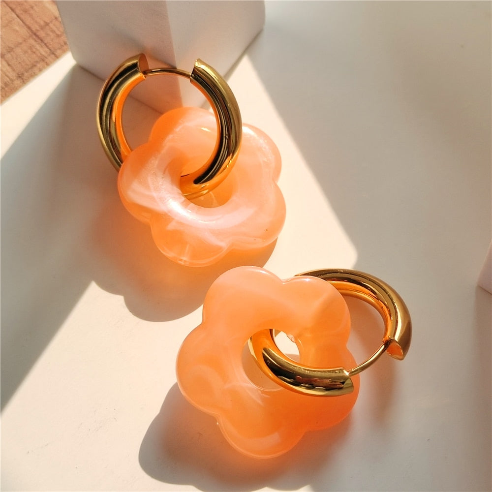 Acrylic earrings