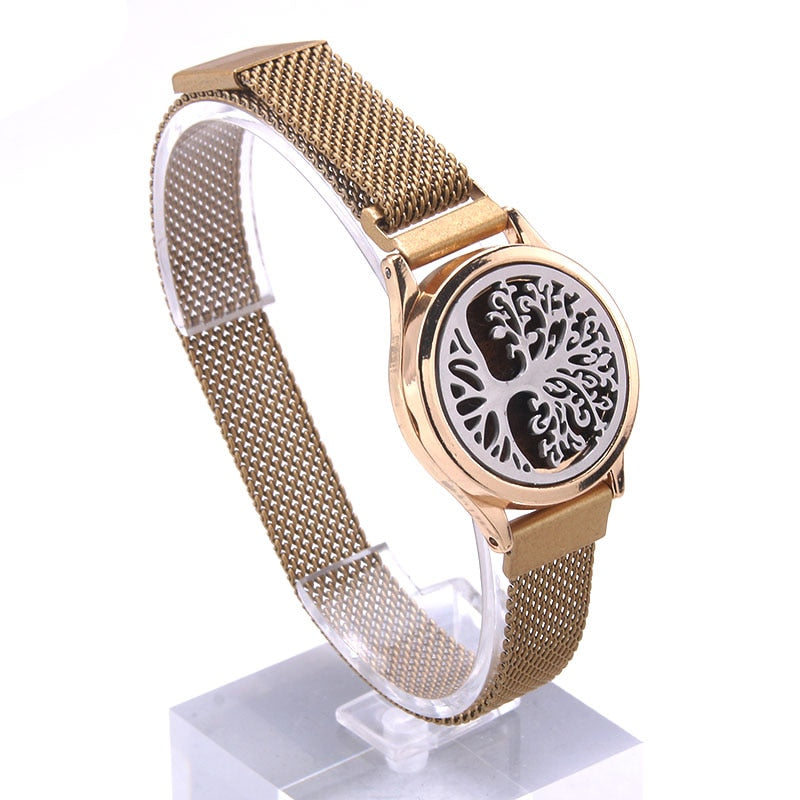 Wide bracelet - tree of life