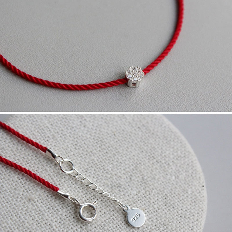 Minimalist bracelet with cubic zirconia