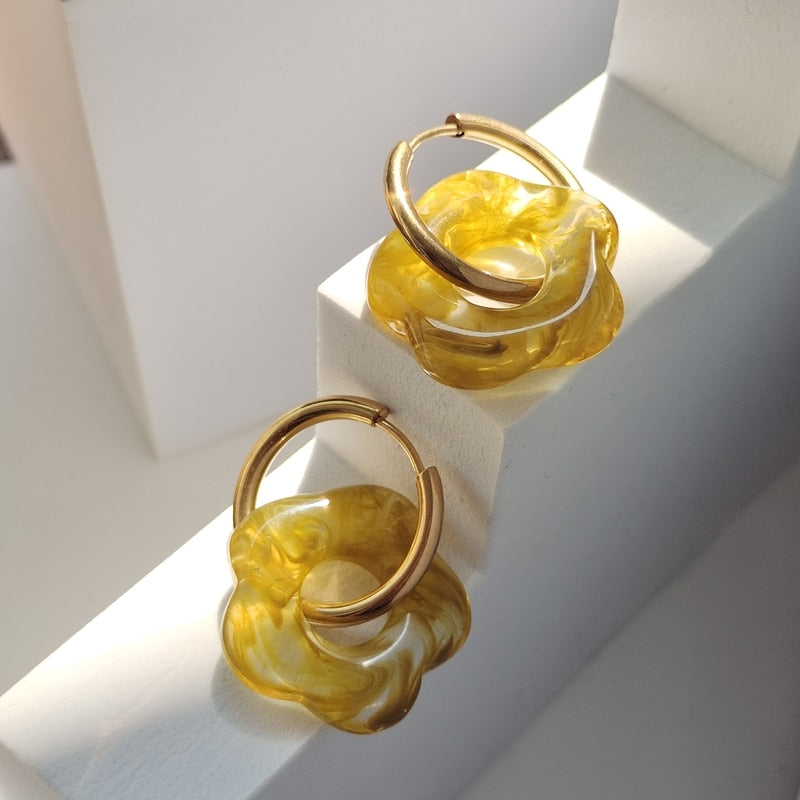 Acrylic earrings