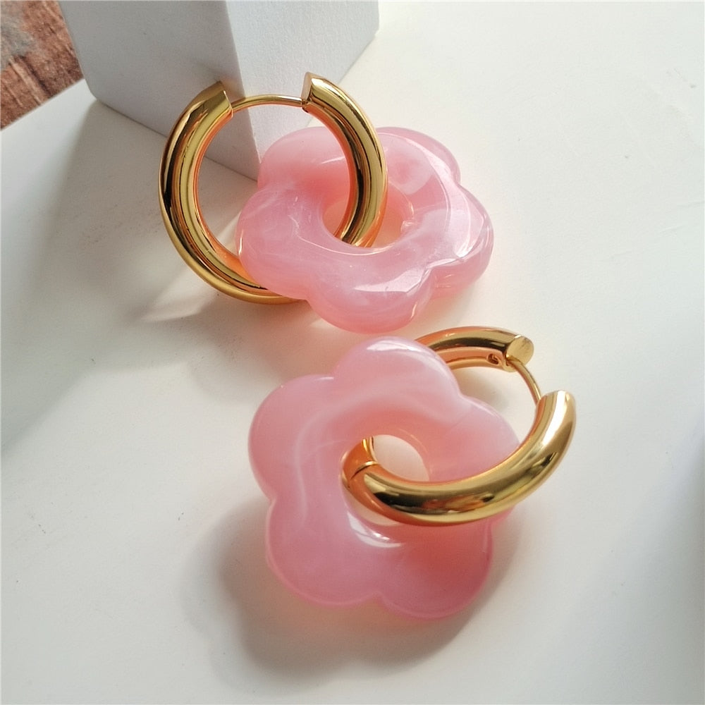 Acrylic earrings