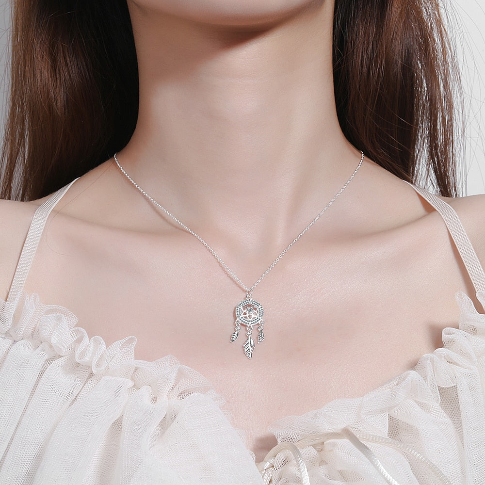 Necklace - dream catcher