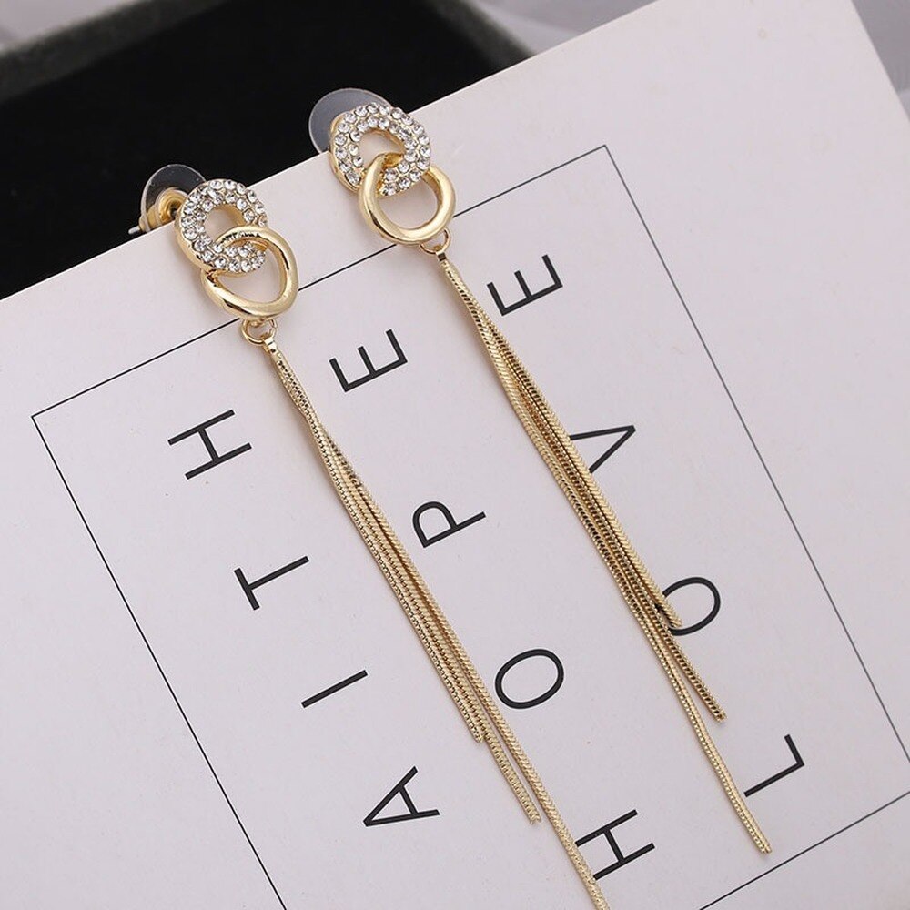 Hanging earrings