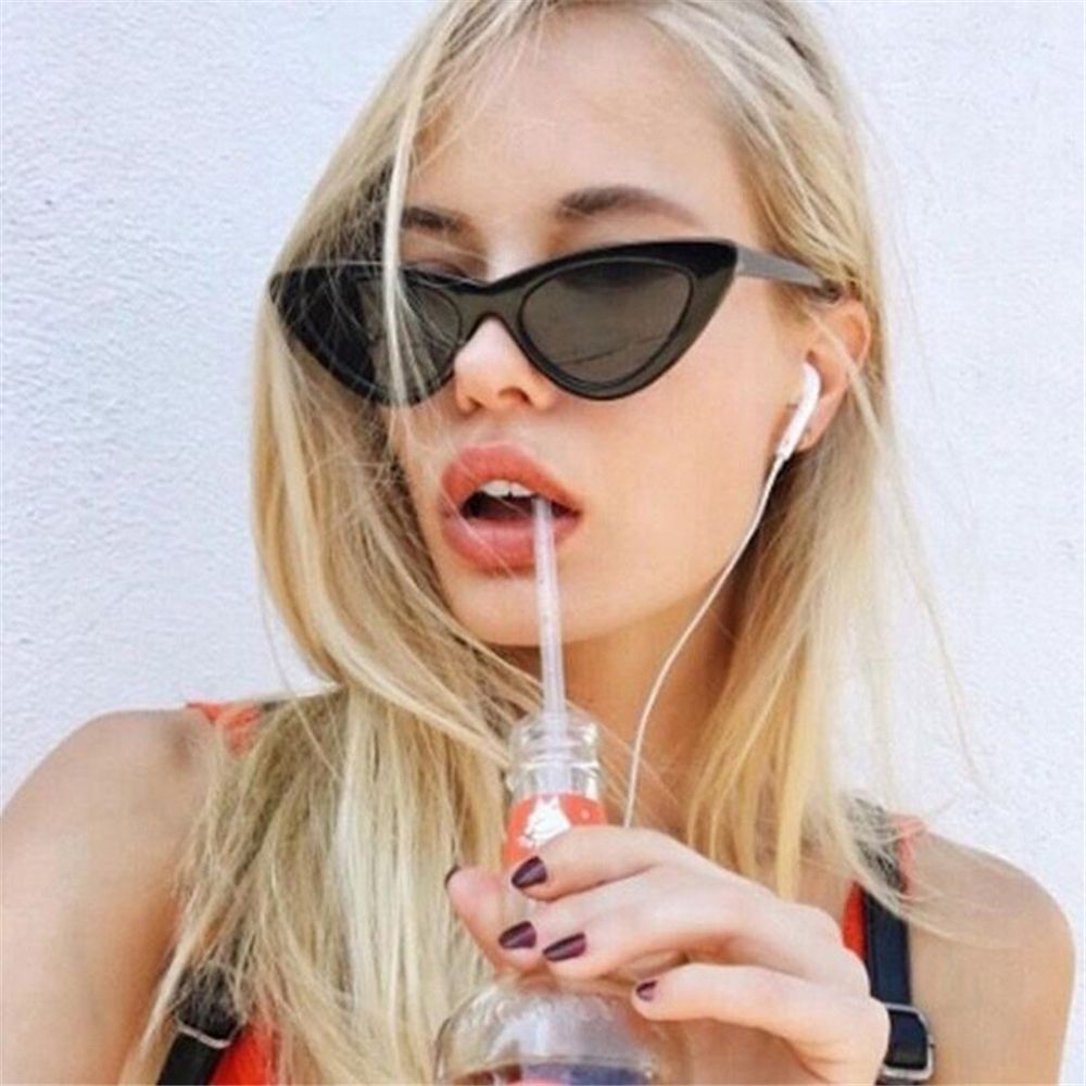 Rectangular sunglasses - cat eye