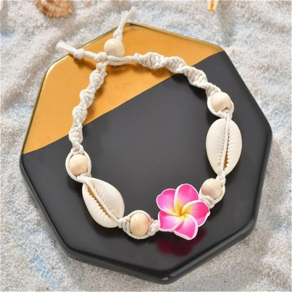Boho style ankle bracelet