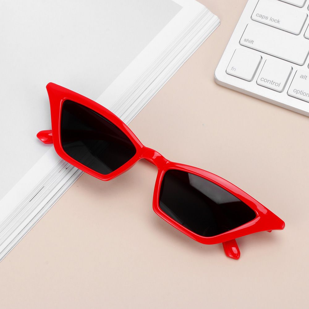 Rectangular sunglasses - cat eye