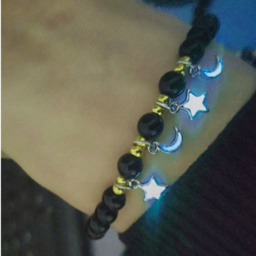 Luminous beaded bracelet