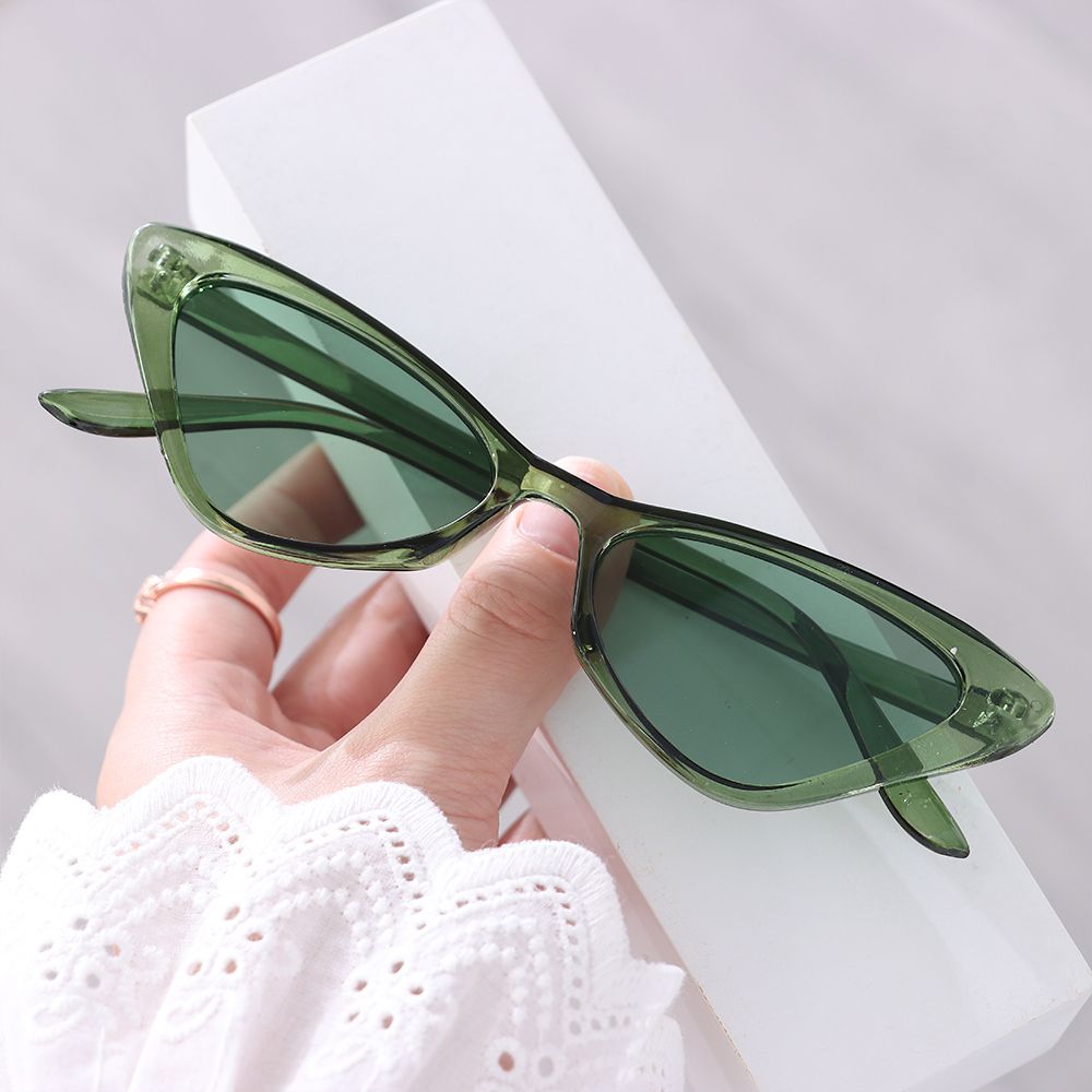 Rectangular sunglasses - cat eye