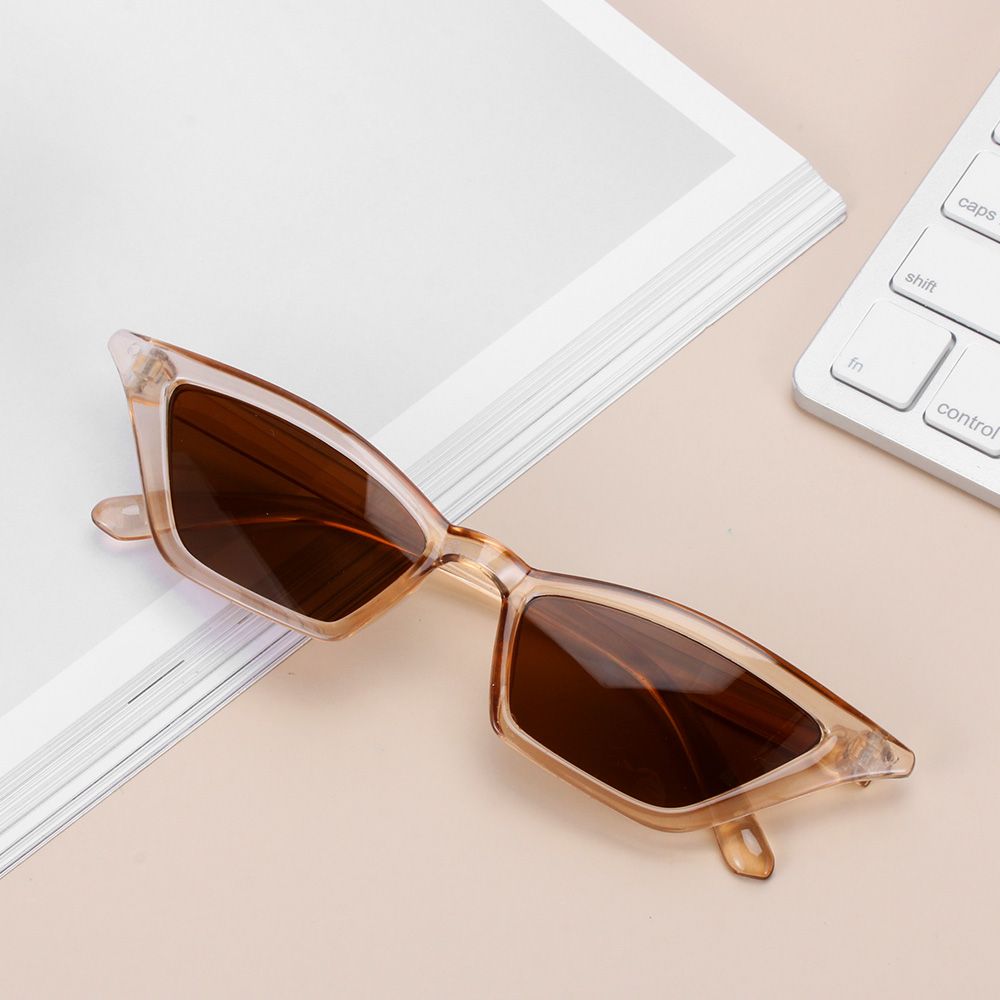 Rectangular sunglasses - cat eye