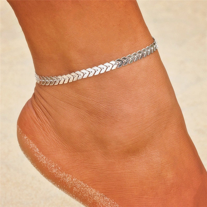 Classic ankle bracelet