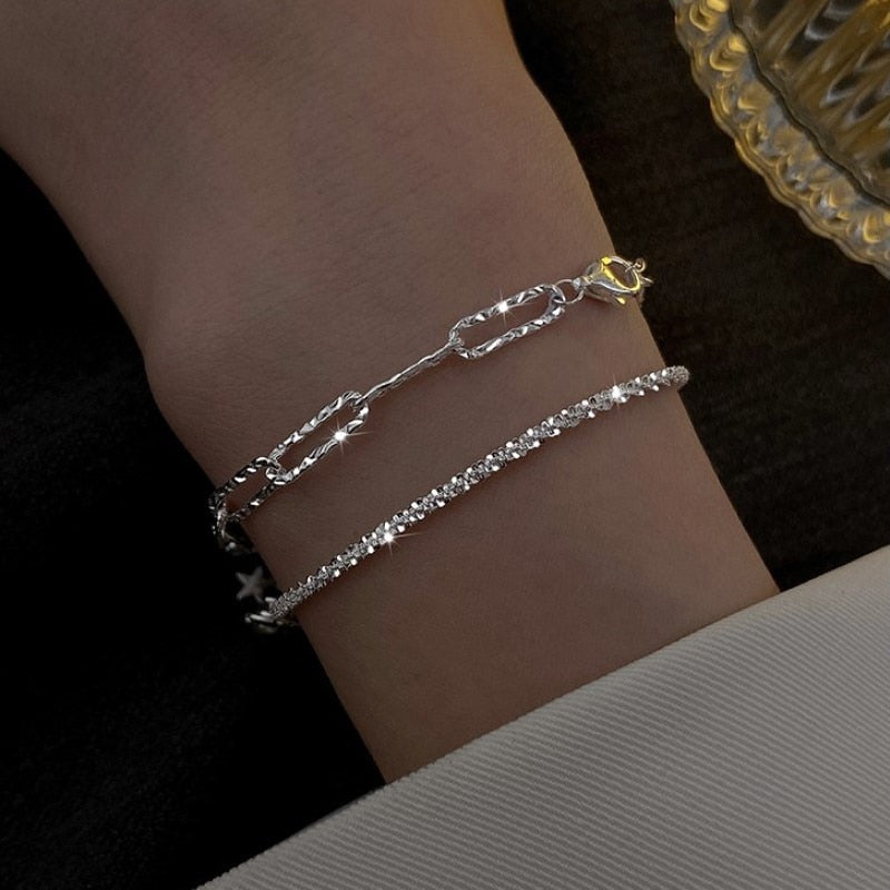 Set of minimalist bracelets