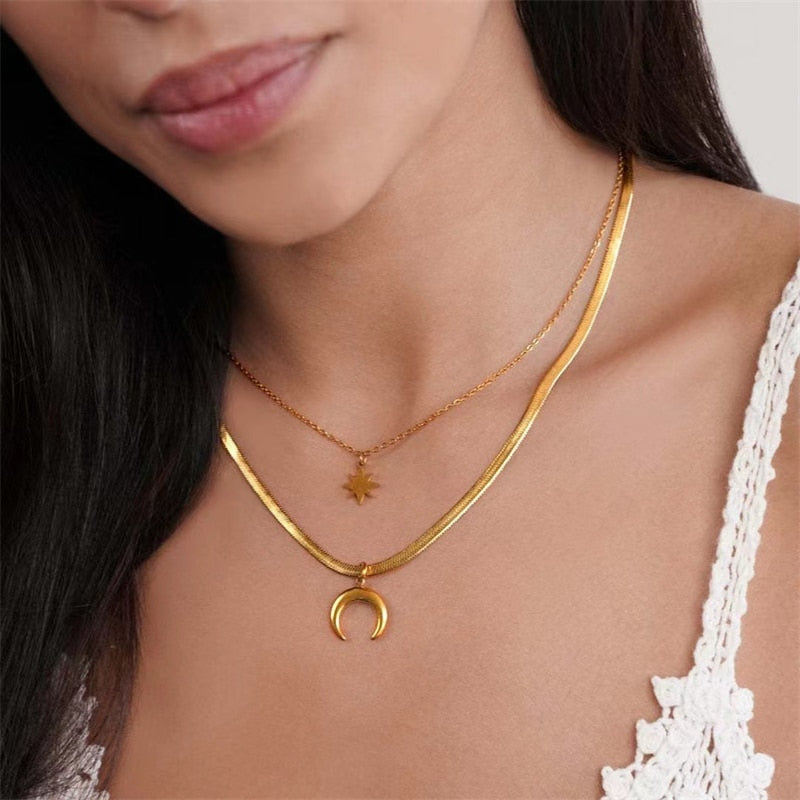 Double necklace
