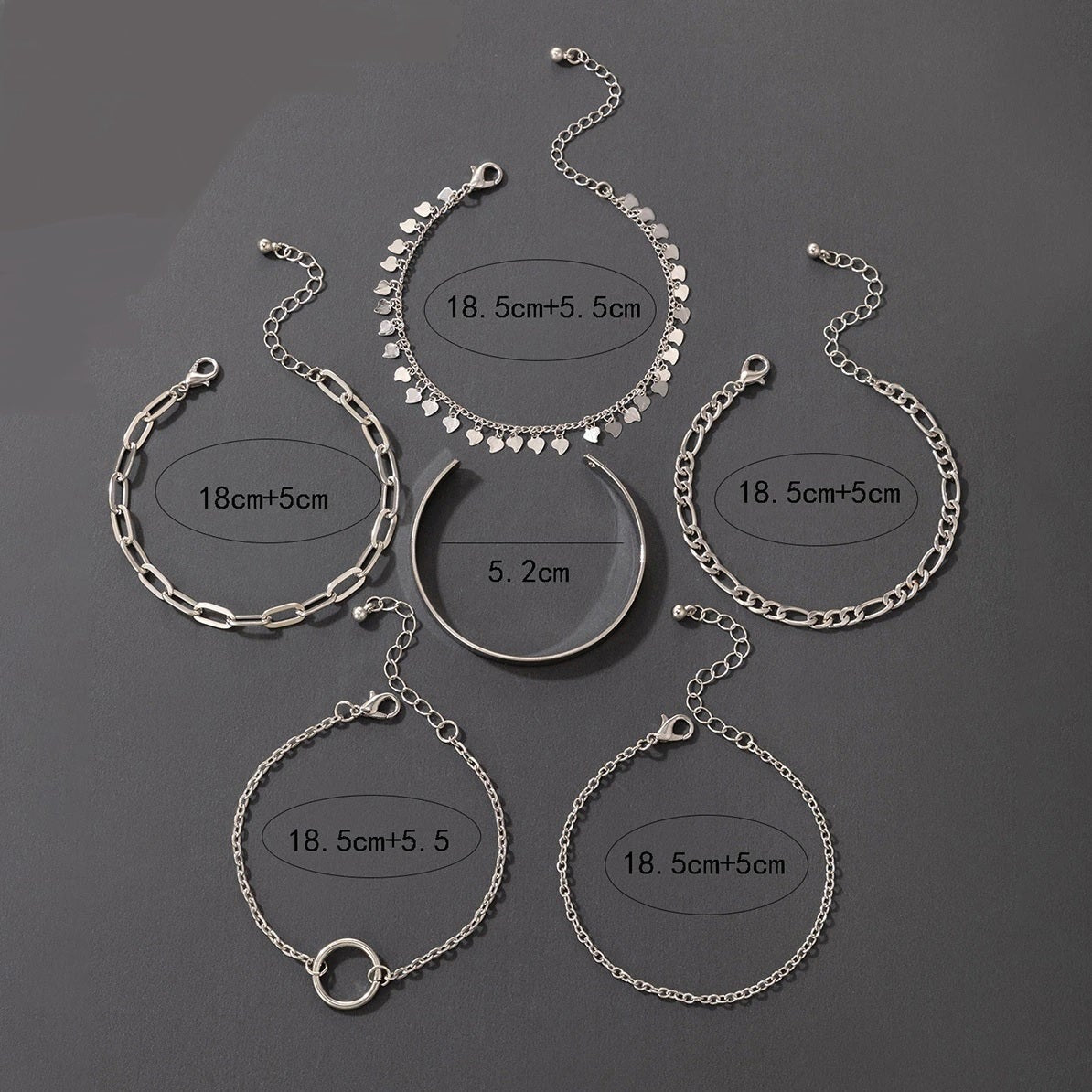Set of bracelets