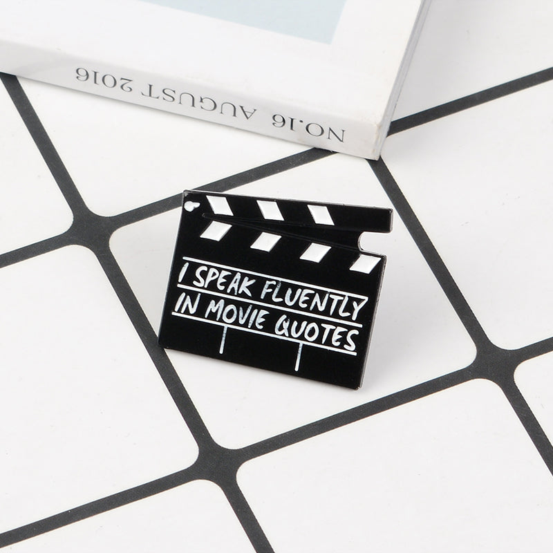Film slate pin