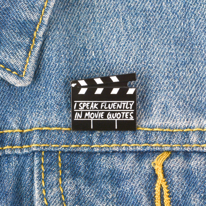 Film slate pin