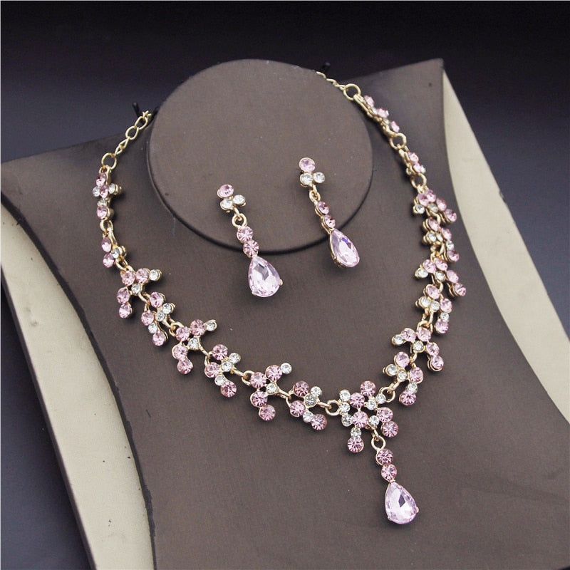 Jewelry set with zirconia