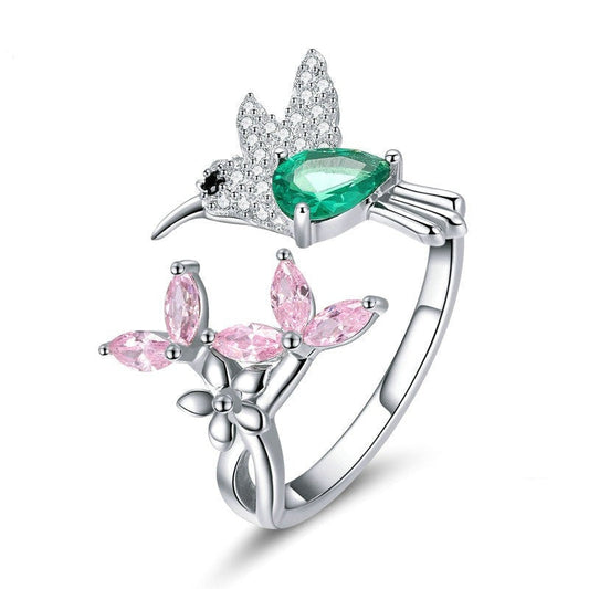 Open ring - Hummingbird
