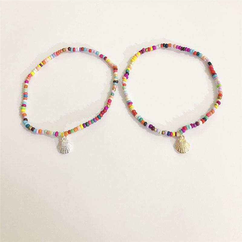 Colorful ankle bracelet