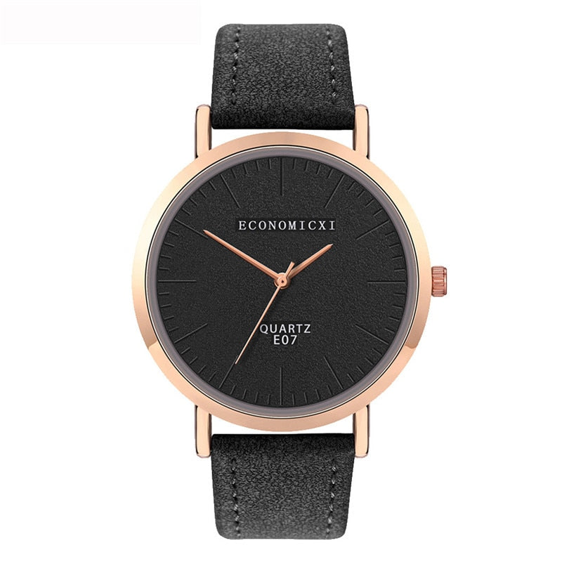 Ladies watch with a matte dial