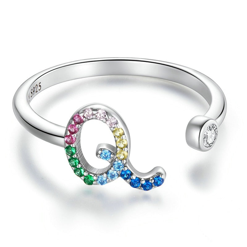Ring with initial