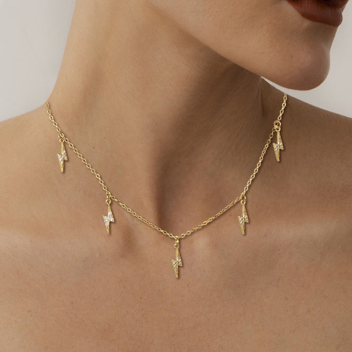 Lightning necklace