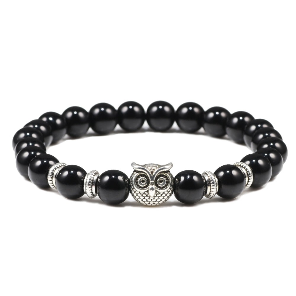 Bracelet with an owl