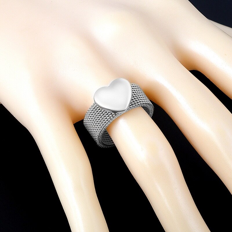 Ring with a heart