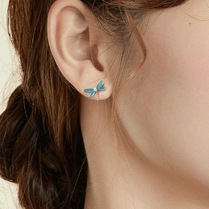 Dragonfly earrings