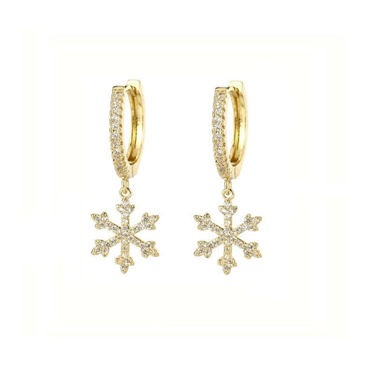 Earrings - snowflakes