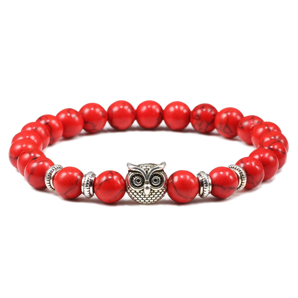 Bracelet with an owl