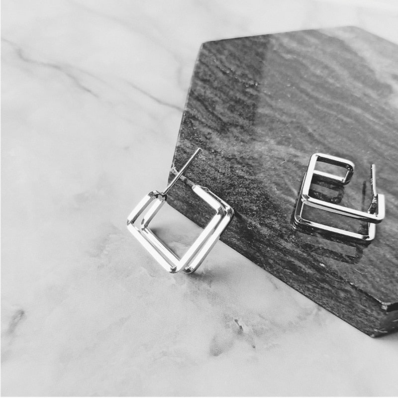 Geometric earrings