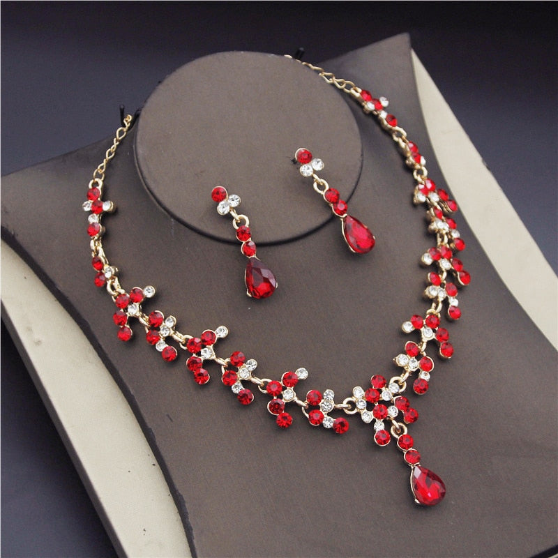 Jewelry set with zirconia