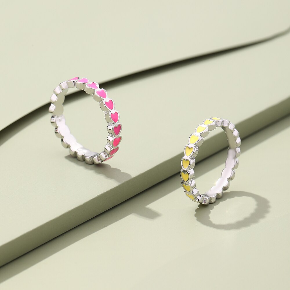 Ring with heart motif