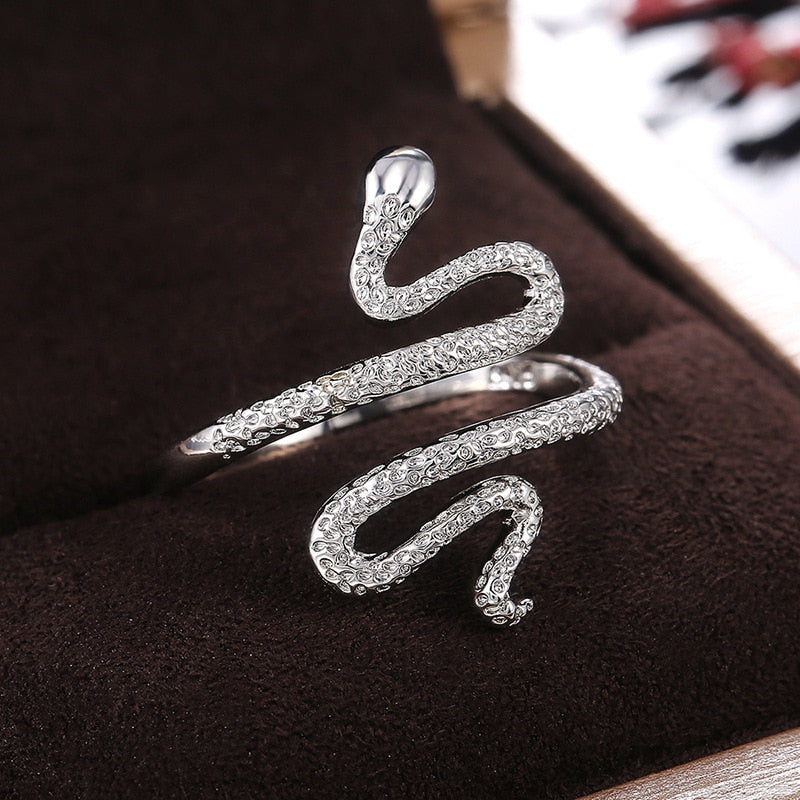 Ring with snake motif