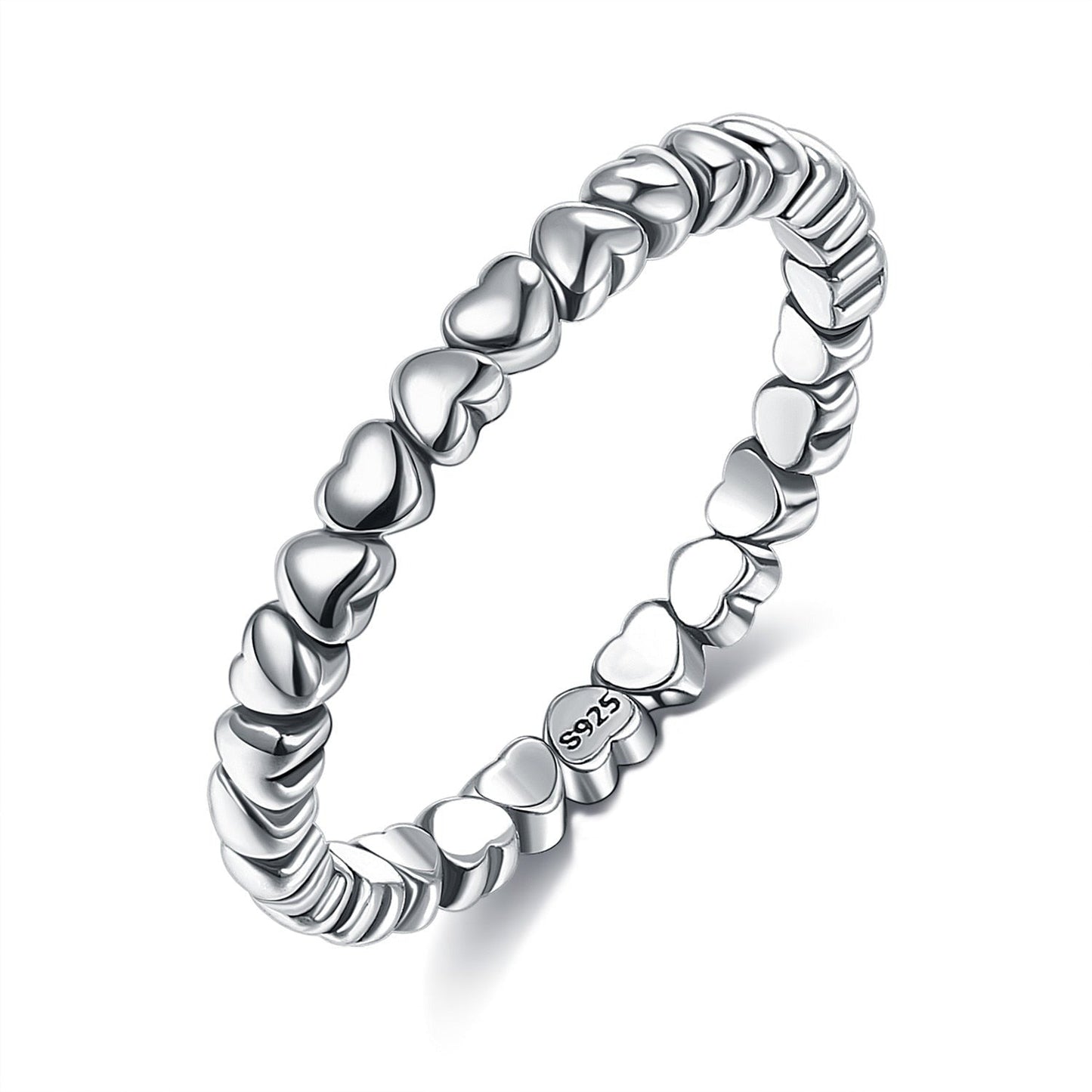 Heart-shaped ring