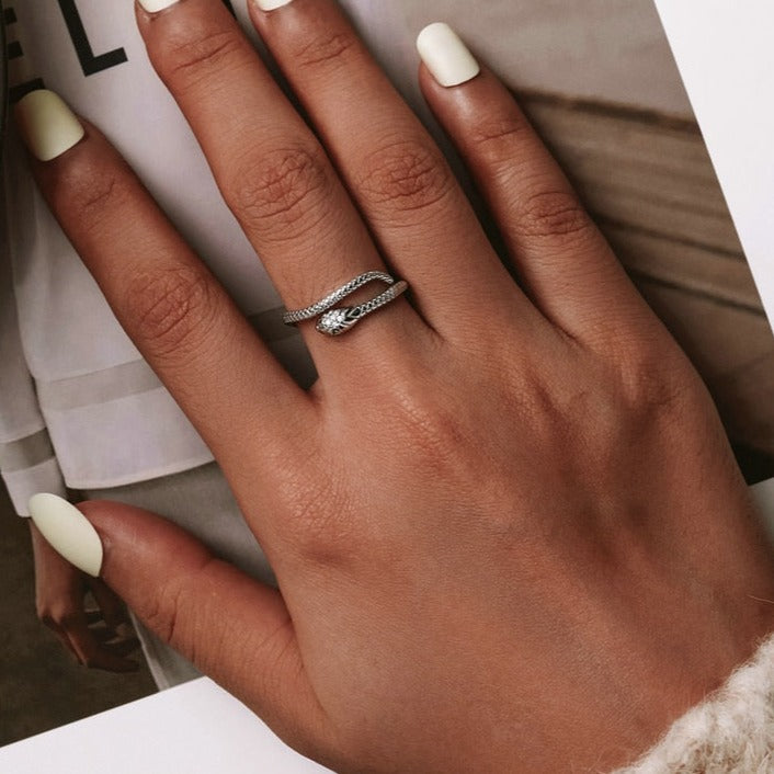 Open ring - Snake