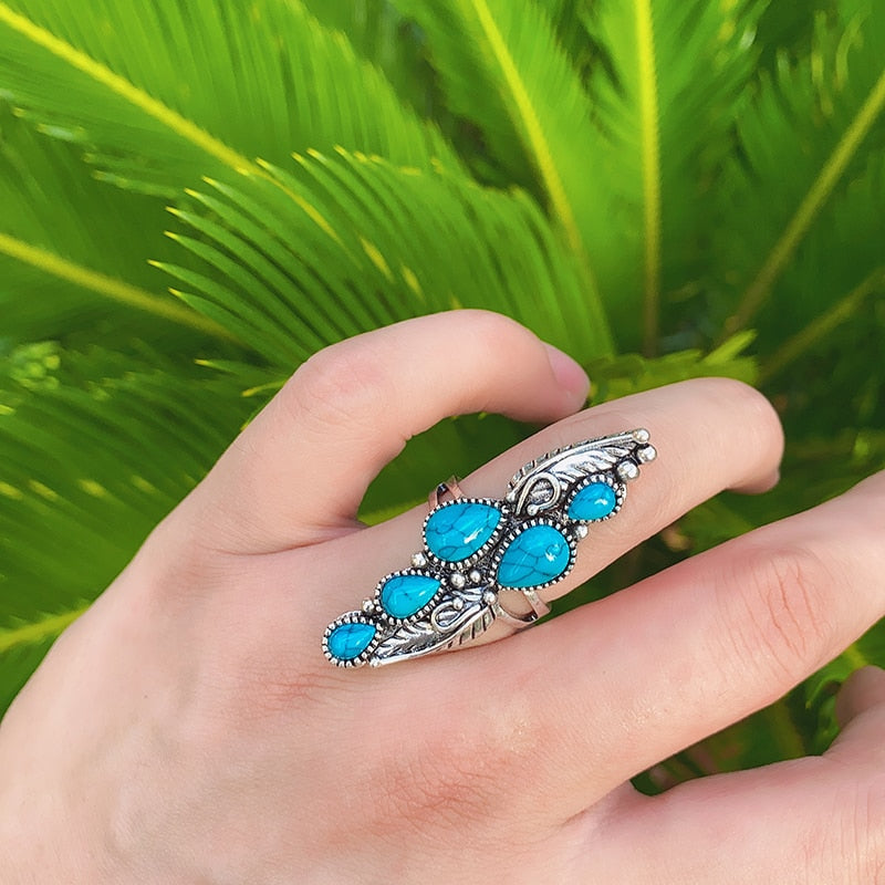 Ring with stones