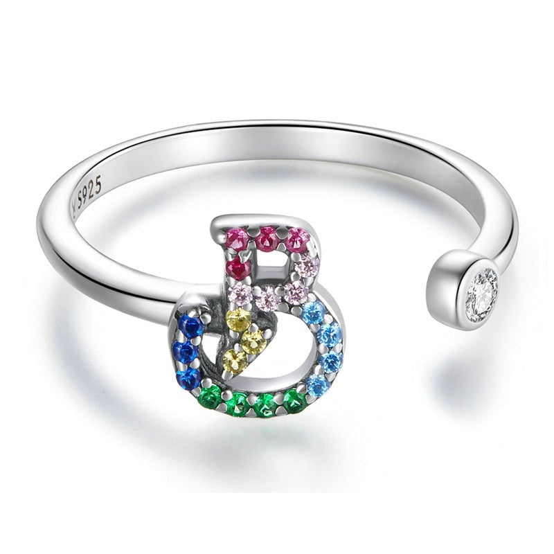 Ring with initial
