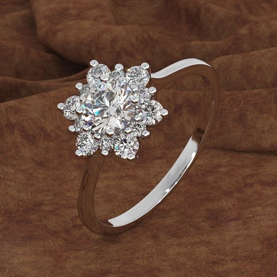 Snowflake ring