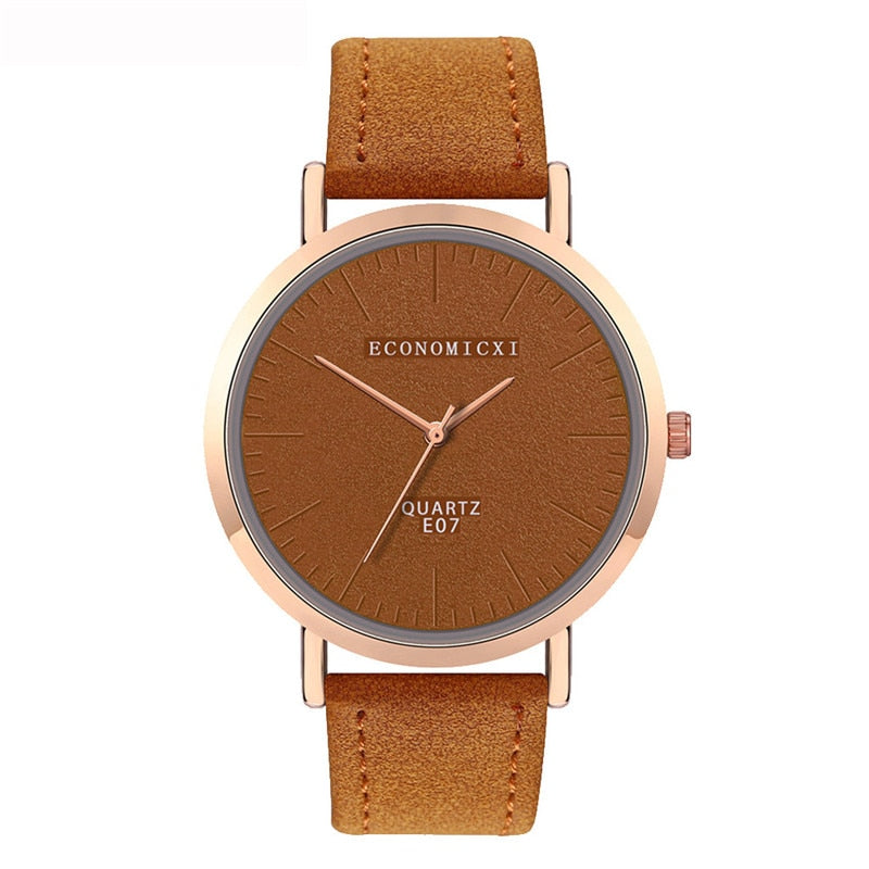 Ladies watch with a matte dial