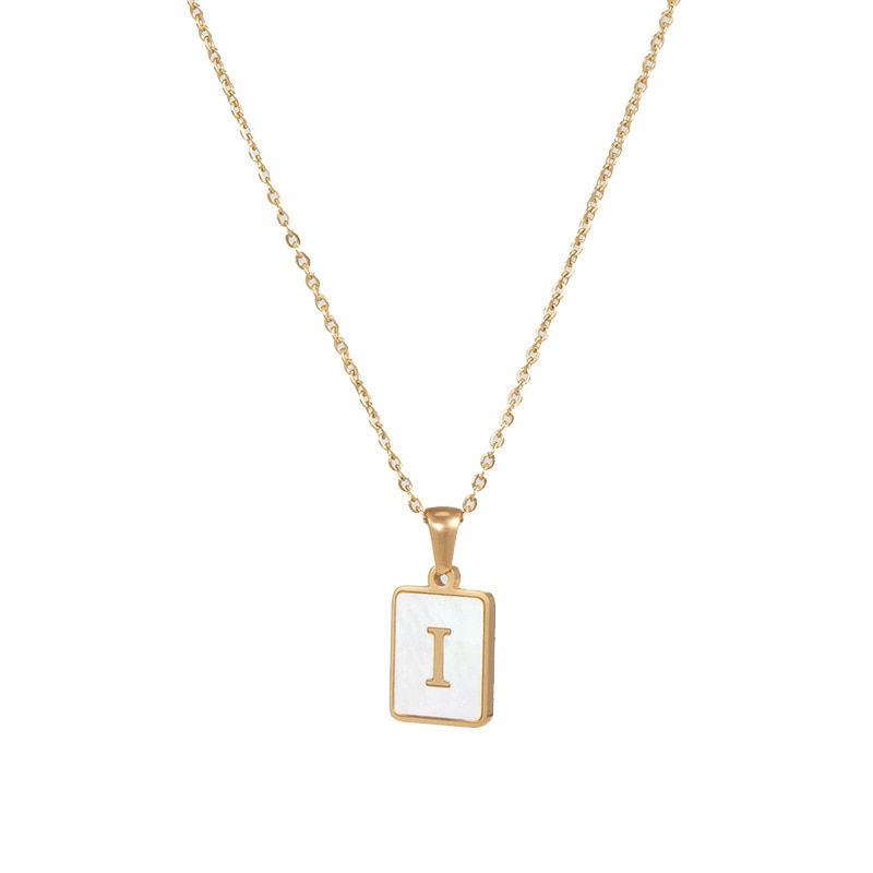 Initial necklace