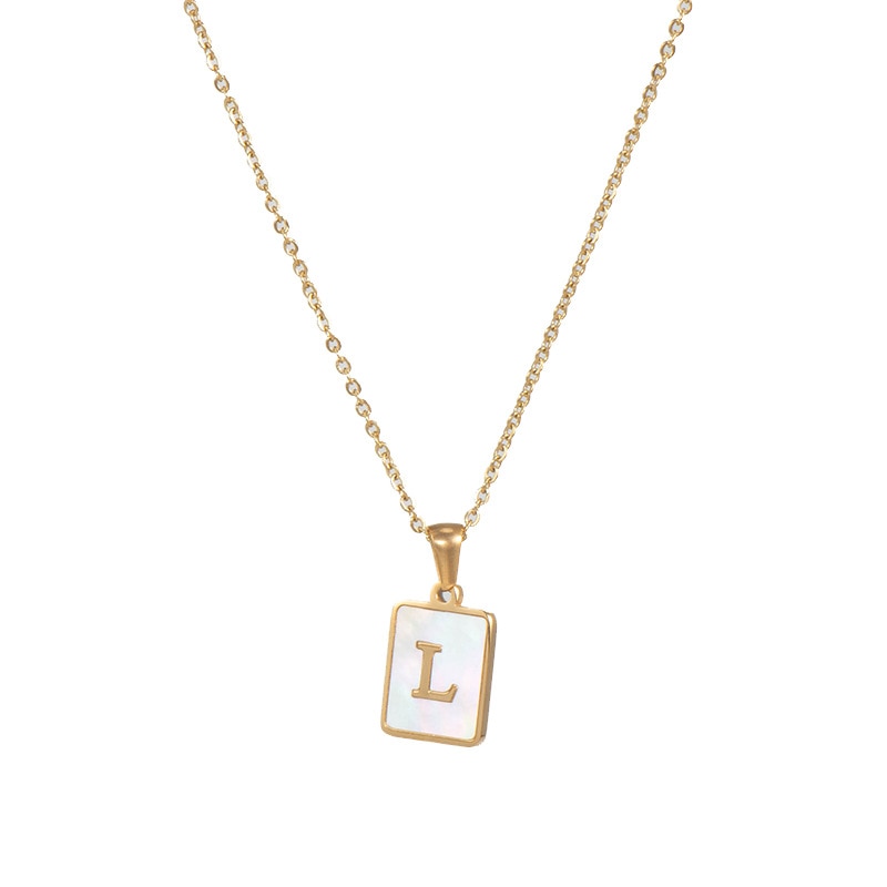 Initial necklace