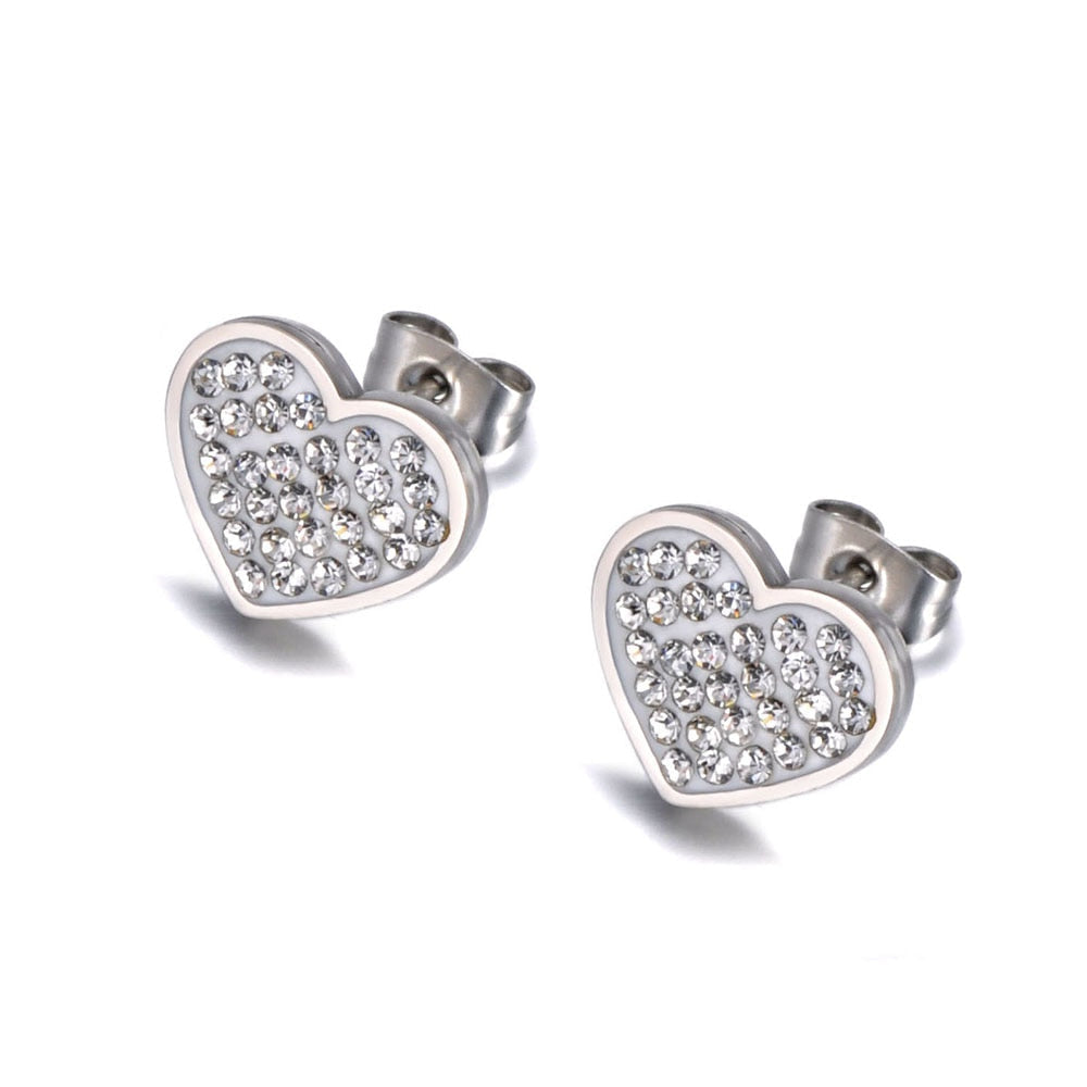 Heart earrings