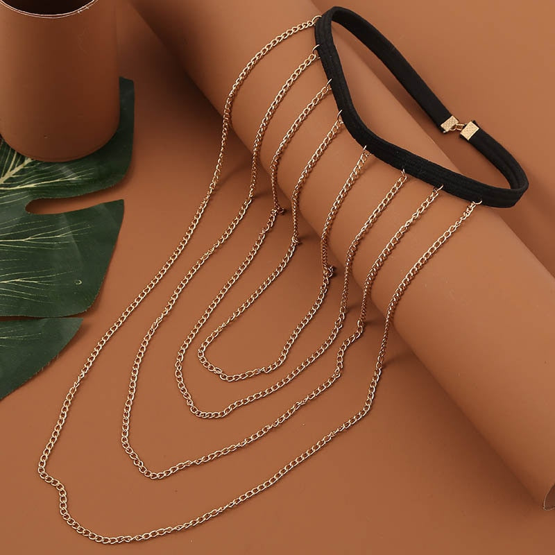 Minimalistic ankle chains