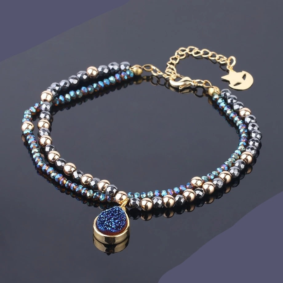 Double Hematite Bracelet